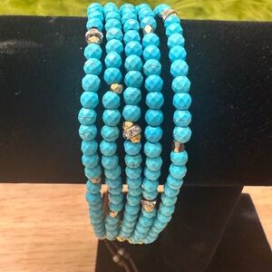 Turquoise Beaded Bracelet